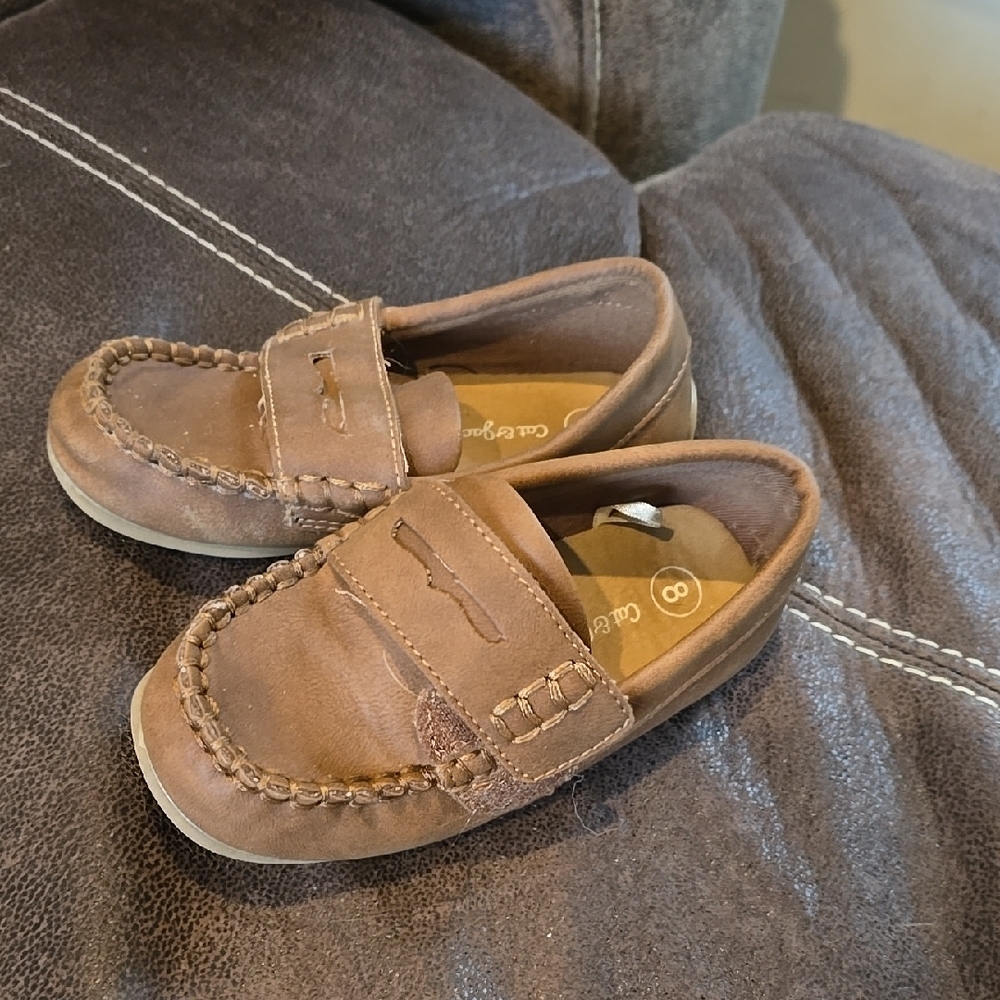 Brown Kids Loafers